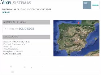 Casos prácticos de utilización de Solid Edge. Webinar de 35 minutos.